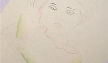 吃瓜少女怎么画,轻松绘制可爱形象