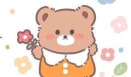 吃瓜熊卡通头像,萌态可掬，趣味横生